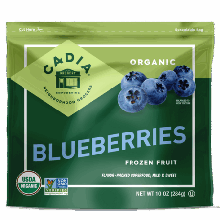 Cadia Organic Blueberries 10 oz.