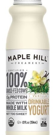 Maple Hill Creamery Vanilla Kefir Cultured Whole Milk Vanilla