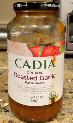 Cadia Organic Roasted Garlic Pasta 24 oz.